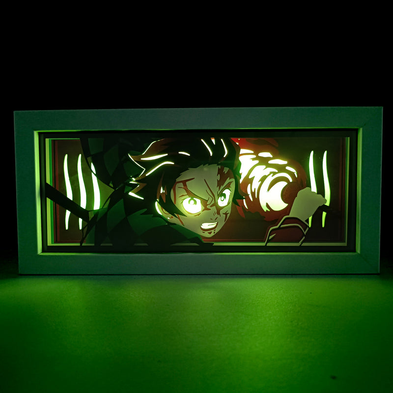 Demon Slayer Tanjiro RGB Led Light Box