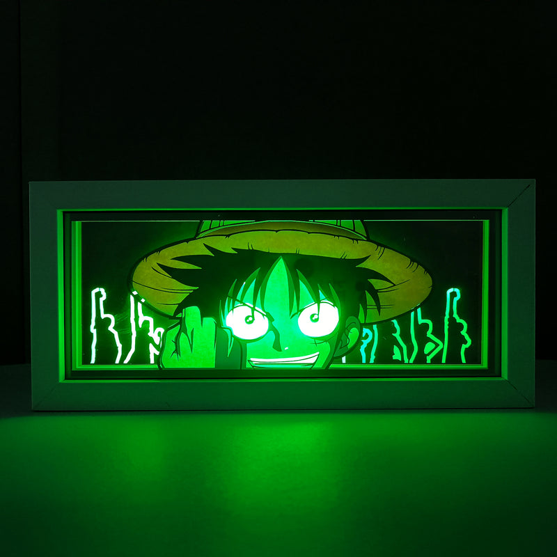 One Piece Monkey D. Luffy RGB Led Light Box