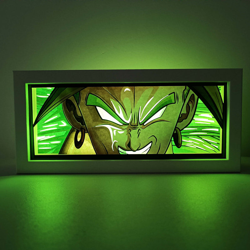 Dragon Ball Super Broly Super Saiyan RGB Led Light Box