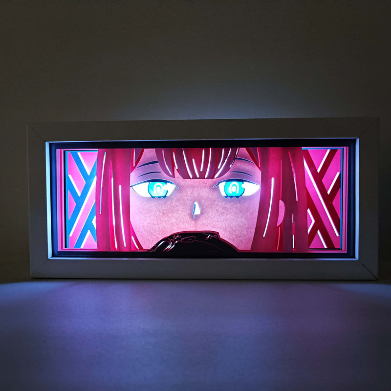 Darling in the Franxx Zero Two RGB Led Light Box Anime Crush