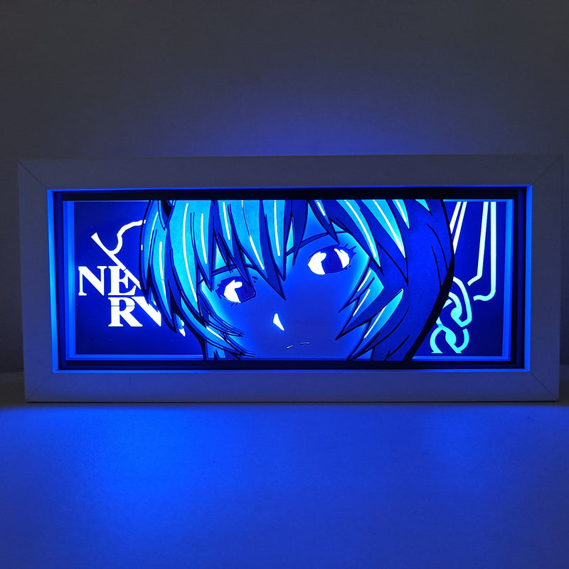 Neon Genesis Evangelion Rei Ayanami RGB Led Light Box