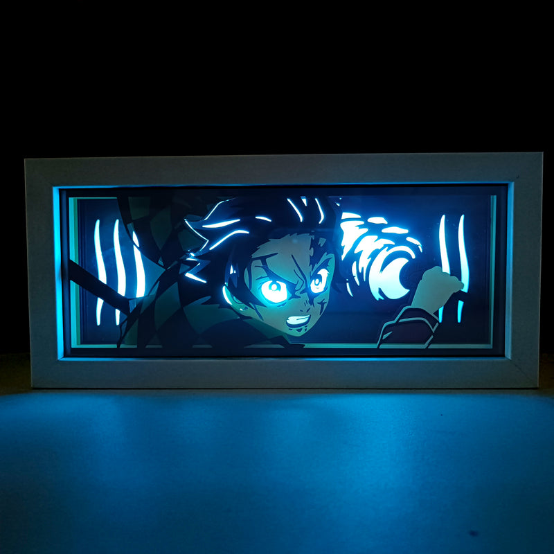 Demon Slayer Tanjiro RGB Led Light Box