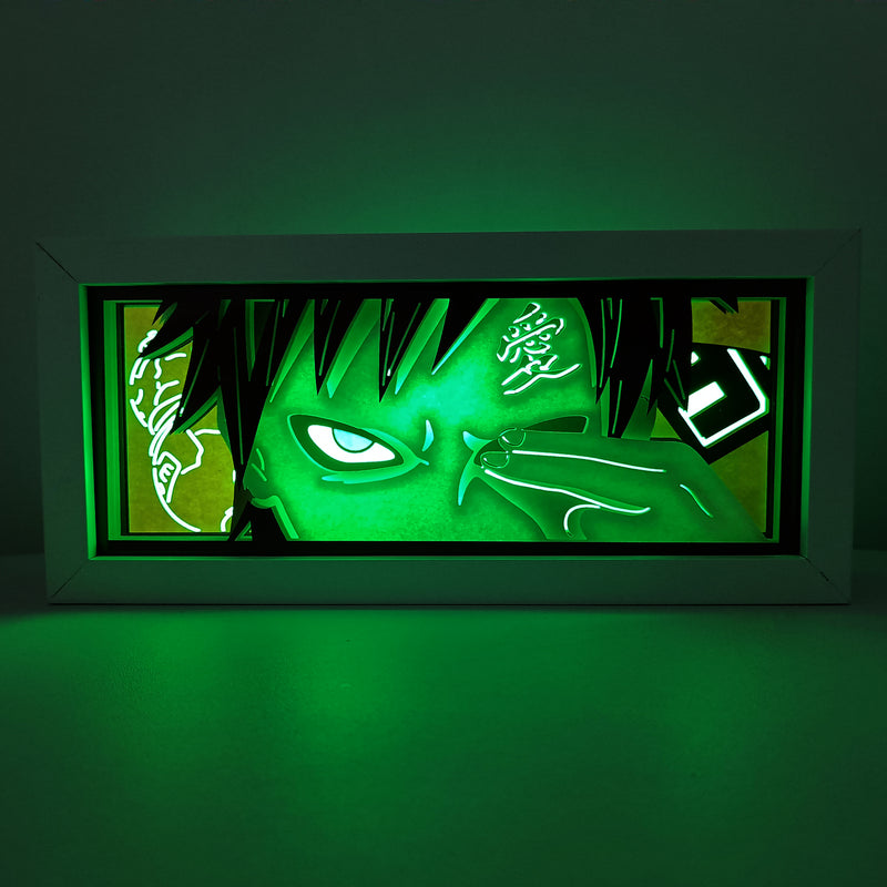 Naruto Gaara RGB Led Light Box