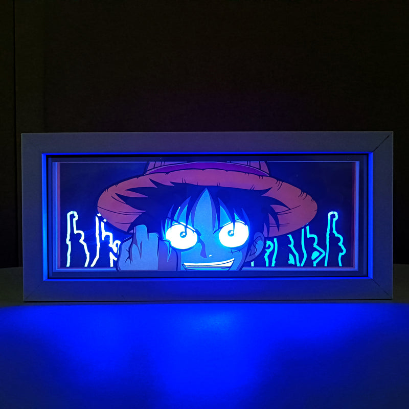 One Piece Monkey D. Luffy RGB Led Light Box