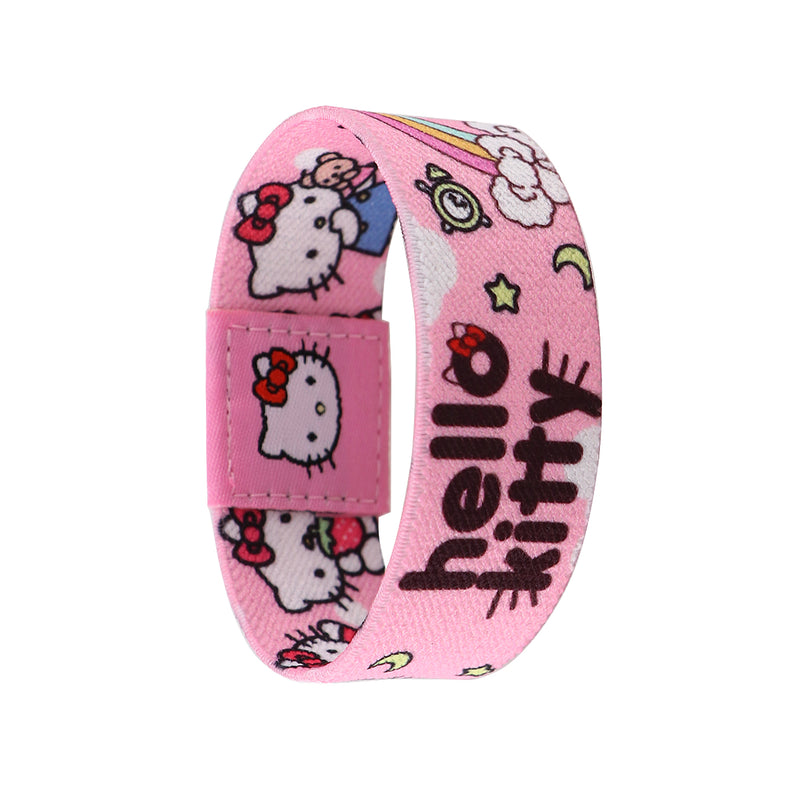 Sanrio x Hello Kitty Anime Manga Anime Bracelet Wristband Elastic Strap Handmade Gift Jet Tag Keychain Backpack Keyring Key fob Buy Best anime wristband bracelet