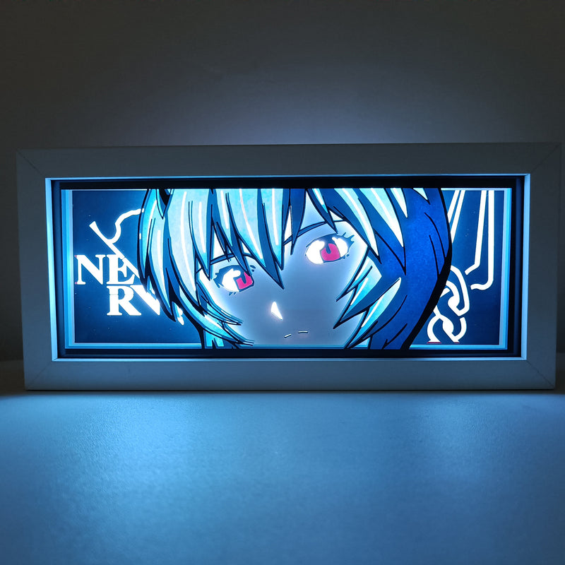 Neon Genesis Evangelion Rei Ayanami RGB Led Light Box