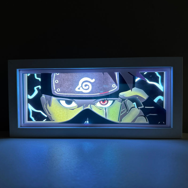 Naruto Kakashi RGB Led Light Box Anime Crush