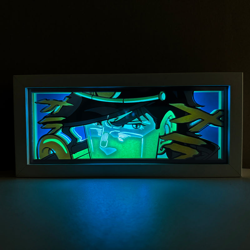 JoJo's Bizarre Adventure Jotaro Kujo RGB Led Light Box