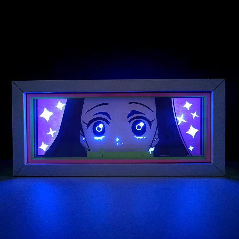 Demon Slayer Nezuko RGB Led Light Box