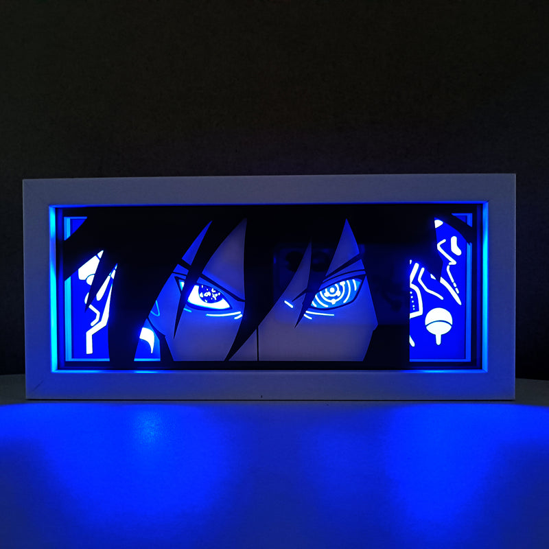 Naruto Sasuke Uchiha RGB Led Light Box