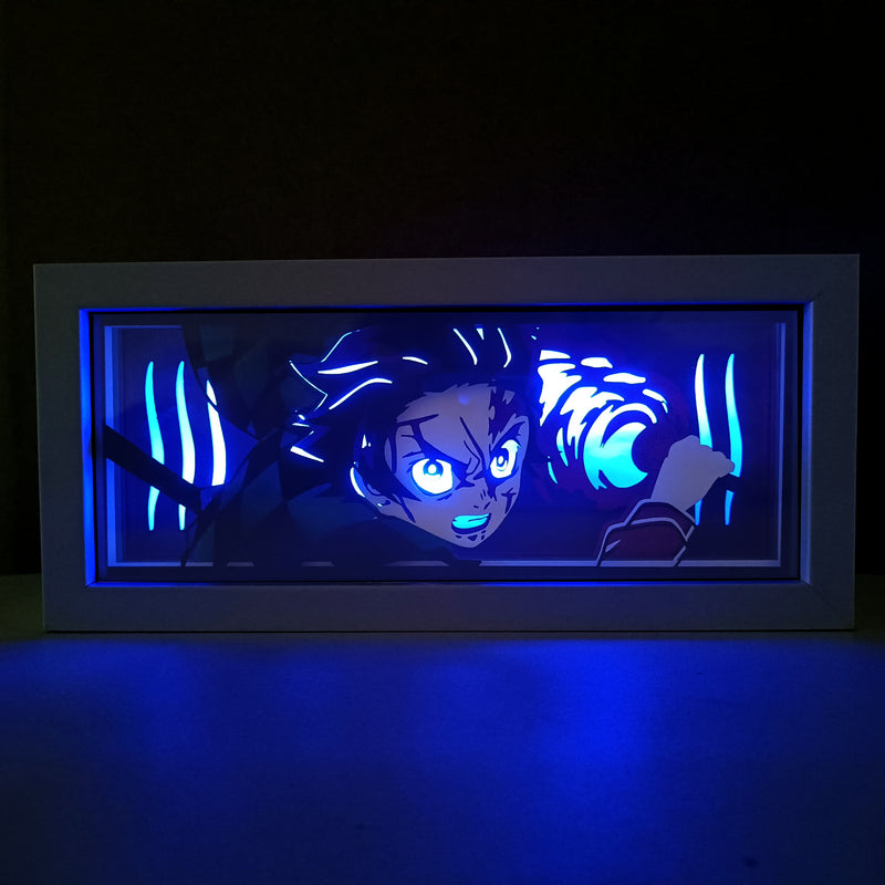 Demon Slayer Tanjiro RGB Led Light Box