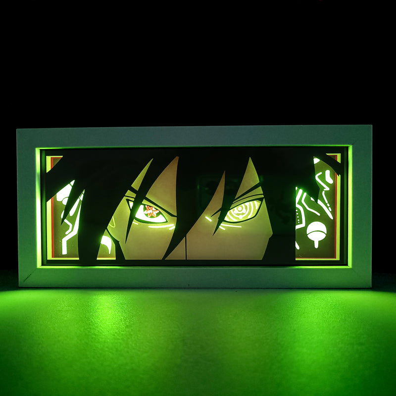 Naruto Sasuke Uchiha RGB Led Light Box Anime Crush