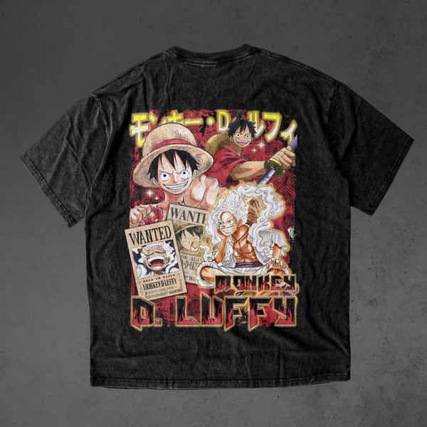 Vintage oversized One Piece streetwear tee with classic washed Harajuku Y2K vibes, perfect for skateboarders, otaku, and anime fans. This heavyweight cotton shirt features Luffy, Zoro, Nami, Sanji, and Chopper in bold, adventurous artwork. Ideal for skating, gym, or cosplay, this tee captures the thrill of pirate adventures and the rebellious spirit of One Piece, blending anime action with edgy streetwear style. A must-have for fans of the Straw Hat Pirates and Luffy’s quest to find the One Piece