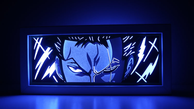 One Piece Roronoa Zoro RGB Led Light Box