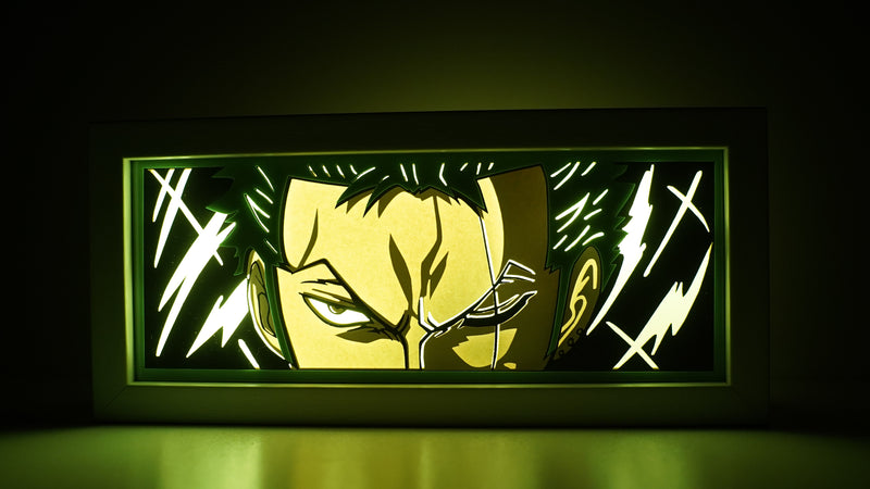 One Piece Roronoa Zoro RGB Led Light Box