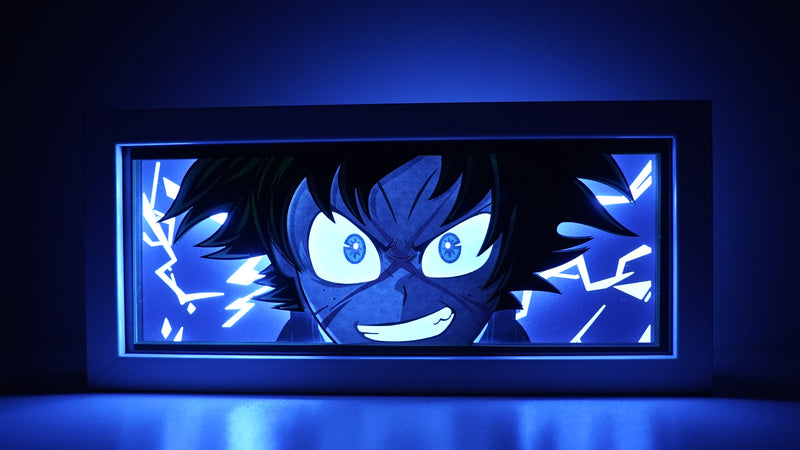 My Hero Academia Izuku Midoriya Deku RGB Led Light Box