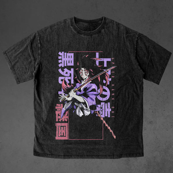 Vintage oversized Demon Slayer streetwear tee with classic washed Harajuku Y2K style, perfect for skateboarders, otaku, and anime fans. This heavyweight cotton shirt features Tanjiro, Nezuko, Zenitsu, Inosuke, and Giyu in bold, dynamic artwork. Ideal for skating, gym, or cosplay, this tee embodies the fierce energy of Demon Slayer, blending intense battles against demons with edgy streetwear fashion. A must-have for fans of the Demon Slayer Corps and those who embrace the unstoppable spirit of Tanjiro and h