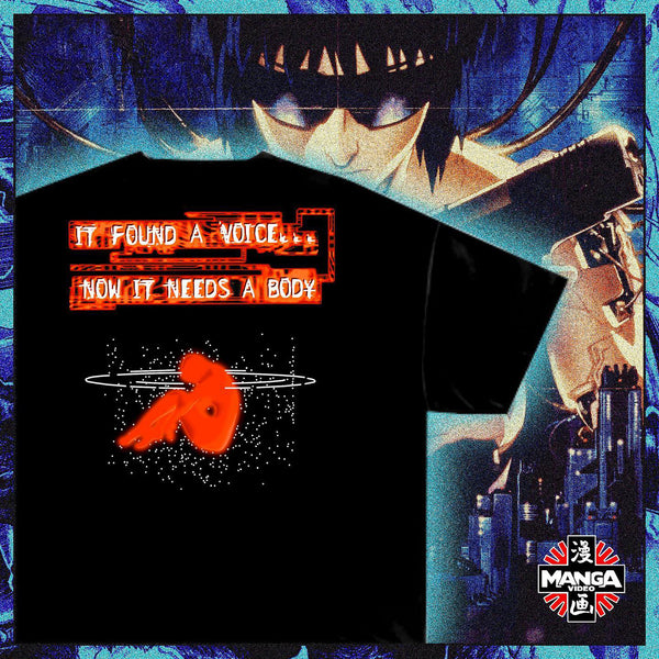 "Ghost in the Shell T-shirt anime apparel inspired by Motoko Kusanagi cyberpunk anime clothing high-quality anime tee stylish and comfortable cosplay wear durable T-shirt soft fabric collectible anime merchandise perfect gift for anime and manga fans futuristic anime design everyday anime outfit Ghost in the Shell apparel iconic sci-fi anime fashion