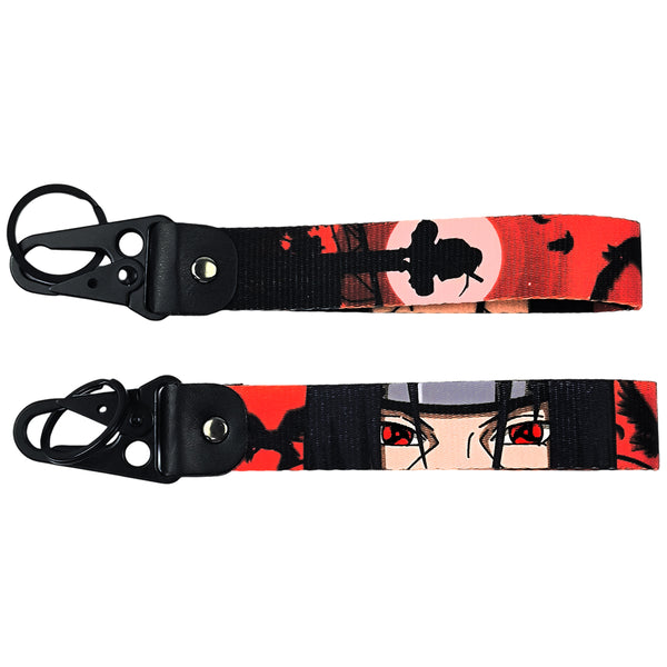 Epic Naruto JDM Lanyard Keychain featuring bold designs of Naruto, Sasuke, Sakura, and the Hidden Leaf Village emblem. Made from high-quality, durable fabric with vibrant, double-sided prints, this lanyard is perfect for holding keys, ID badges, or adding a touch of shinobi style to your backpack. Fusing the ninja adventures of Naruto with JDM flair, it’s a must-have accessory for anime lovers and car enthusiasts ready to carry the will of fire and their love for both worlds wherever they go.