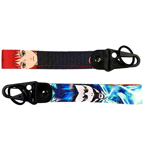 Epic Naruto JDM Lanyard Keychain featuring bold designs of Naruto, Sasuke, Sakura, and the Hidden Leaf Village emblem. Made from high-quality, durable fabric with vibrant, double-sided prints, this lanyard is perfect for holding keys, ID badges, or adding a touch of shinobi style to your backpack. Fusing the ninja adventures of Naruto with JDM flair, it’s a must-have accessory for anime lovers and car enthusiasts ready to carry the will of fire and their love for both worlds wherever they go.