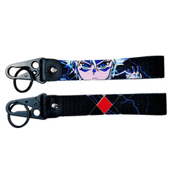 Adventurous Hunter x Hunter JDM Lanyard Keychain featuring eye-catching designs of Gon, Killua, Kurapika, and Hisoka. Made from durable, high-quality fabric with vibrant, double-sided prints, this lanyard is perfect for keeping keys, ID badges, or adding a touch of Nen-powered style to your backpack. Combining the thrilling world of Hunter x Hunter with JDM aesthetics, it’s a must-have accessory for anime fans and car culture enthusiasts who want to carry the spirit of adventure and strength wherever you go