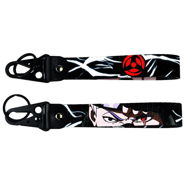 Epic Naruto JDM Lanyard Keychain featuring bold designs of Naruto, Sasuke, Sakura, and the Hidden Leaf Village emblem. Made from high-quality, durable fabric with vibrant, double-sided prints, this lanyard is perfect for holding keys, ID badges, or adding a touch of shinobi style to your backpack. Fusing the ninja adventures of Naruto with JDM flair, it’s a must-have accessory for anime lovers and car enthusiasts ready to carry the will of fire and their love for both worlds wherever they go.