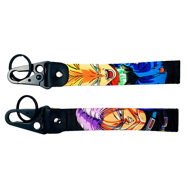 Iconic Dragon Ball Z JDM Lanyard Keychain featuring powerful designs of Goku, Vegeta, Gohan, and the Dragon Ball Z logo. Made from high-quality, durable fabric with vibrant, double-sided prints, this lanyard is perfect for securing keys, ID badges, or adding a burst of Saiyan energy to your backpack. Fusing the intense battles of Dragon Ball Z with JDM style, it's a must-have accessory for anime lovers and car enthusiasts who want to keep their power levels high every day.