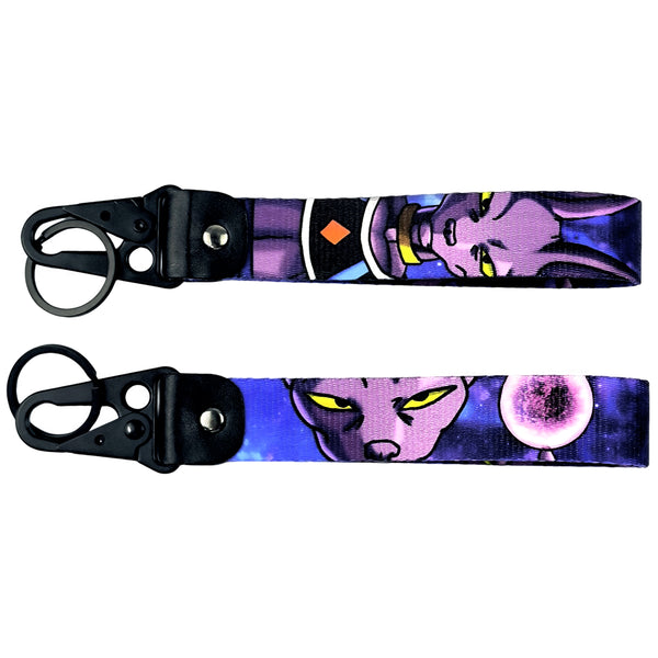 Iconic Dragon Ball Z JDM Lanyard Keychain featuring powerful designs of Goku, Vegeta, Gohan, and the Dragon Ball Z logo. Made from high-quality, durable fabric with vibrant, double-sided prints, this lanyard is perfect for securing keys, ID badges, or adding a burst of Saiyan energy to your backpack. Fusing the intense battles of Dragon Ball Z with JDM style, it's a must-have accessory for anime lovers and car enthusiasts who want to keep their power levels high every day.