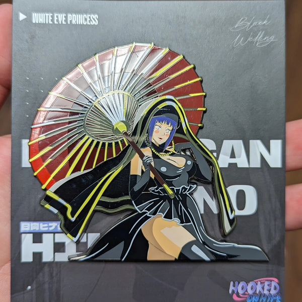 Hinata Hyuga Enamel Pin Collection – Limited Edition Collectibles Featuring Hinata from Naruto. Premium Black Nickel Finish, Hard Enamel with Print Details, Numbered with Lasered Logo, Large 3 Inches (7.6 cm), Double Butterfly Clutch for Secure Attachment. Perfect Anime Merchandise for Naruto and Hinata Hyuga Fans, Collectors, and Enthusiasts. Includes Exclusive Hinata Hyuga Design, Anime Accessories, Otaku Gifts, Anime Convention Collectibles, and Cosplay Accessories.