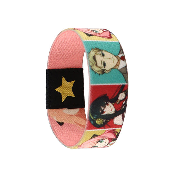 Spy x Family Manga Anime Bracelet Wristband Elastic Strap Handmade Gift Jet Tag Keychain Backpack Keyring Key fob Buy Best anime wristband bracelet