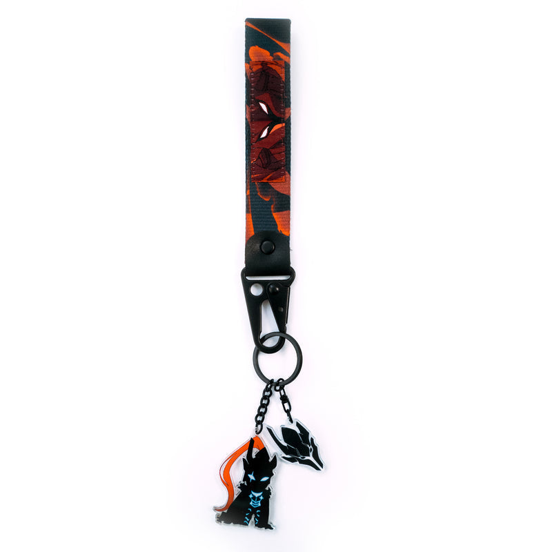 Epic Solo Leveling JDM Lanyard Keychain featuring Sung Jinwoo Igris and Shadow Monarch 
Show off your Solo Leveling pride with this high-quality JDM-style lanyard keychain, featuring bold designs inspired by Sung Jinwoo, his Shadow Army, and the world of Solo Leveling. Made from durable, soft fabric with vibrant, double-sided prints, this lanyard is perfect for holding keys, ID badges, or adding a touch of manhwa power to your backpack or car setup.
Fusing anime aesthetics with JDM street style, this tag