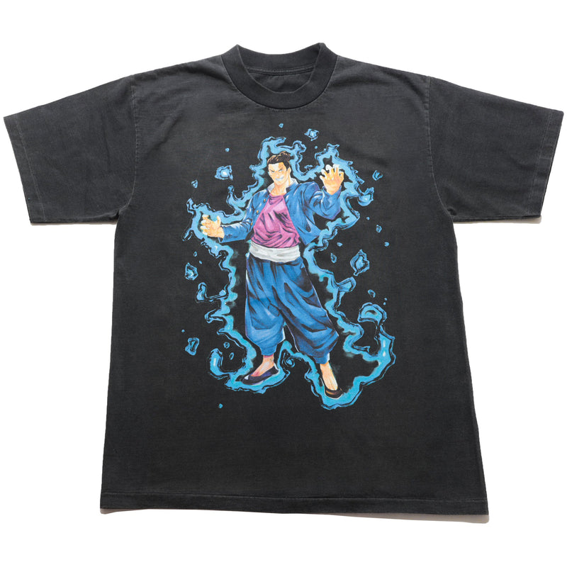 Jujutsu Kaisen oversized anime t-shirt featuring Aoi Todo, Yuji Itadori, Satoru Gojo, Megumi Fushiguro, Nobara Kugisaki, Sukuna, Yuta Okkotsu and Rika, streetwear by Anime Crush
