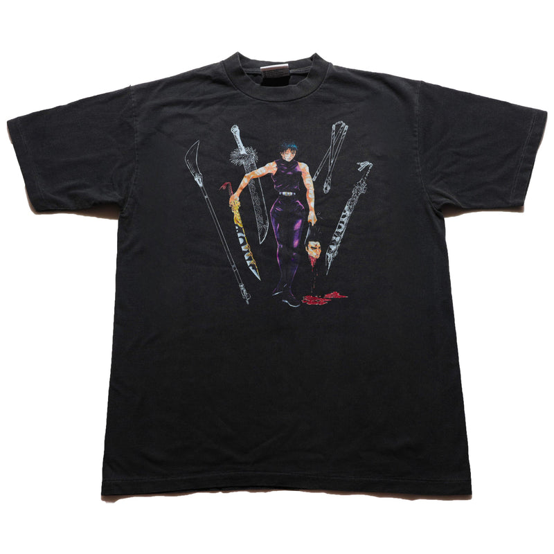 Jujutsu Kaisen oversized anime t-shirt featuring Maki Zenin, Yuji Itadori, Satoru Gojo, Megumi Fushiguro, Nobara Kugisaki and Sukuna, streetwear by Anime Crush
