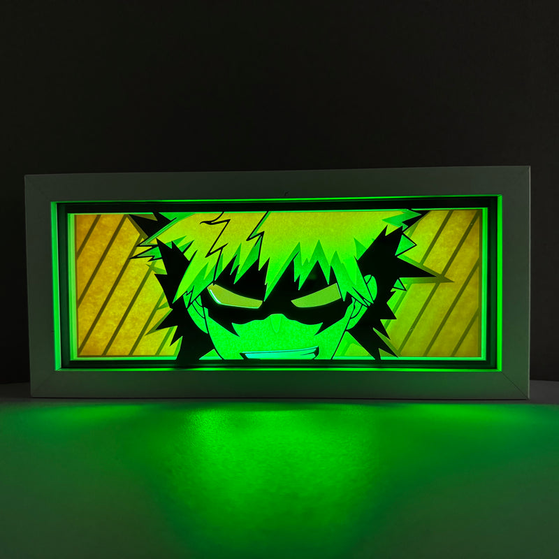 My Hero Academia Bakugo RGB Led Light Box