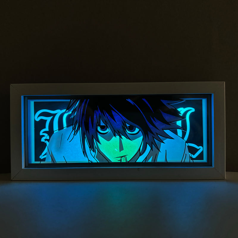 Death Note L RGB Led Light Box Anime Crush