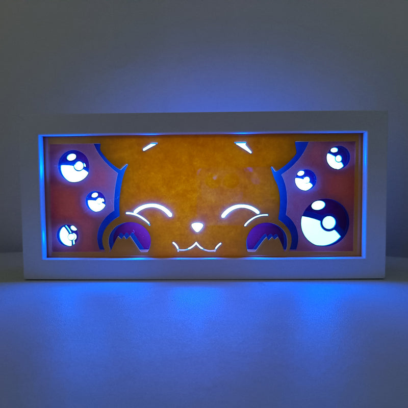 Pokemon Pikachu RGB Led Light Box