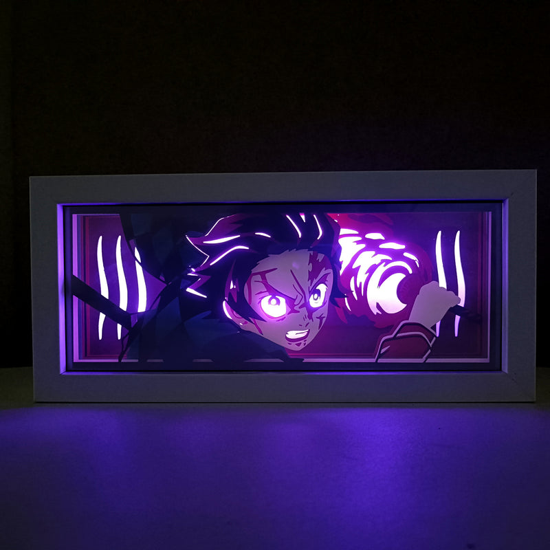 Demon Slayer Tanjiro RGB Led Light Box