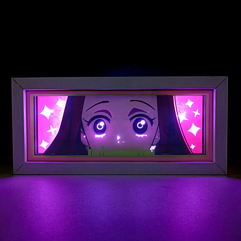 Demon Slayer Nezuko RGB Led Light Box