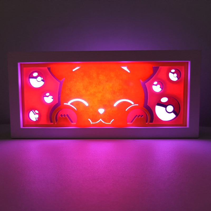 Pokemon Pikachu RGB Led Light Box