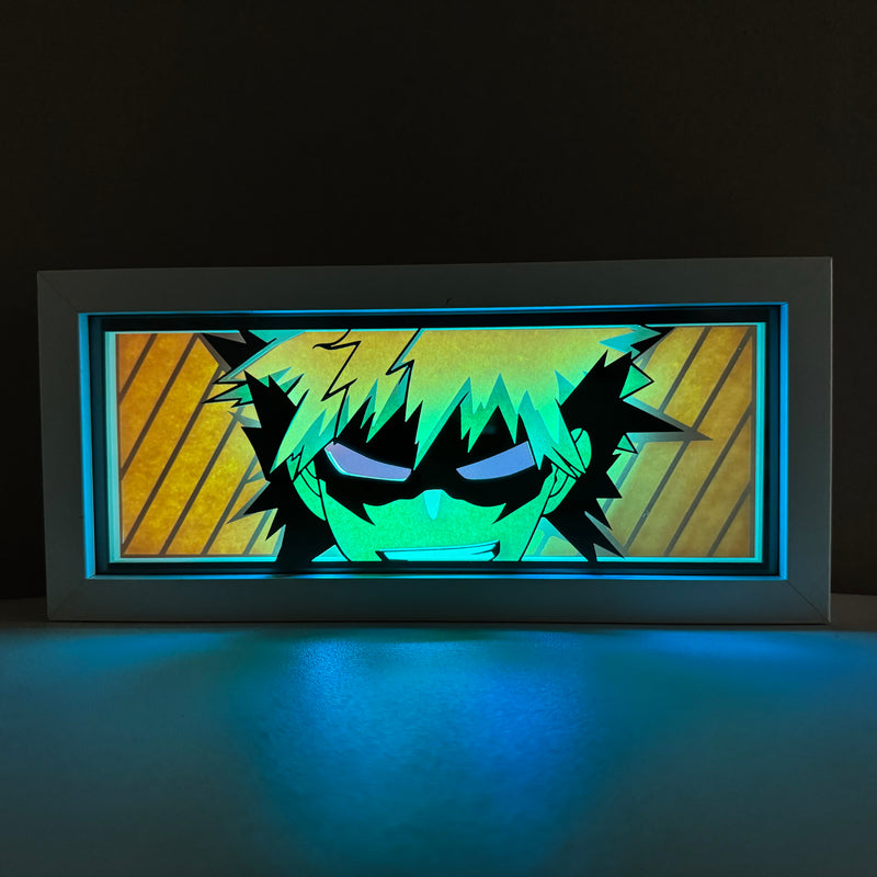 My Hero Academia Bakugo RGB Led Light Box