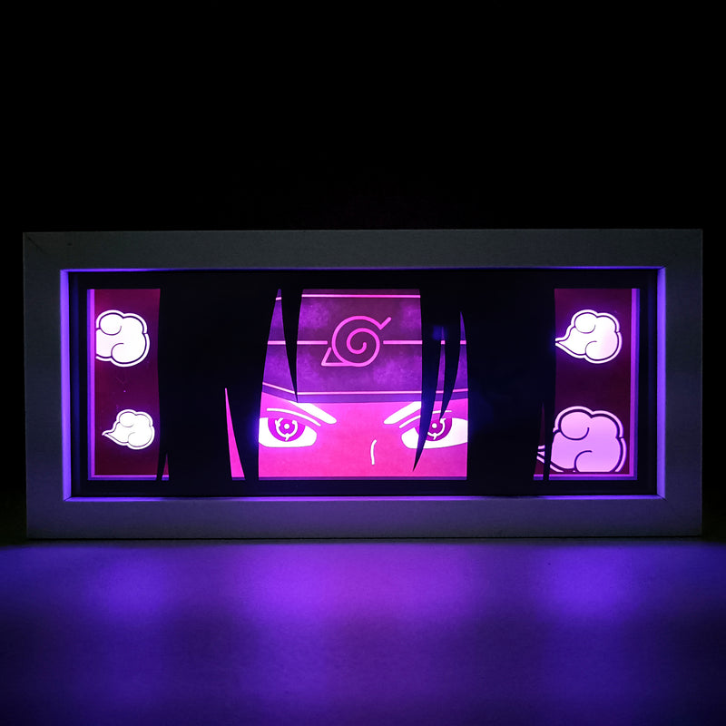 Naruto Itachi Uchiha RGB Led Light Box Anime Crush