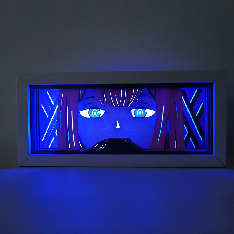 Darling in the Franxx Zero Two RGB Led Light Box Anime Crush