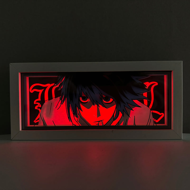 Death Note L RGB Led Light Box Anime Crush