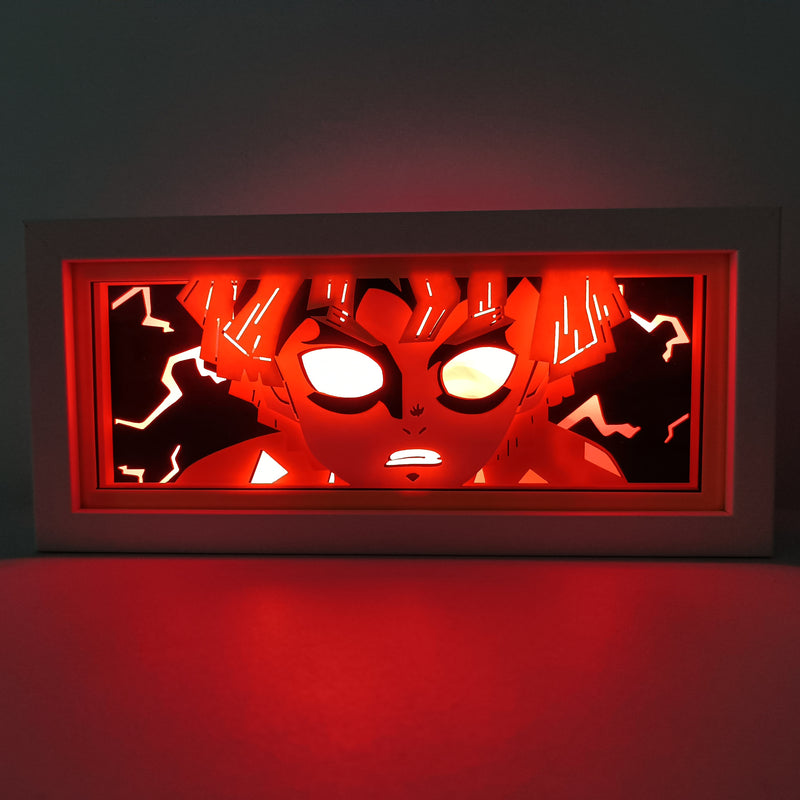 Demon Slayer Zenitsu RGB Led Light Box