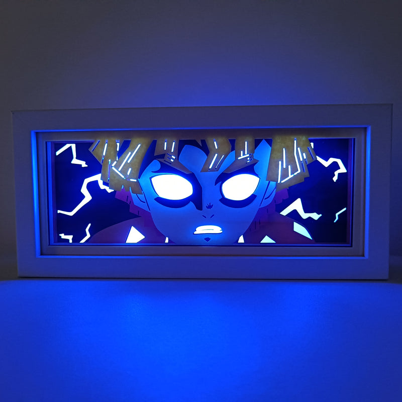 Demon Slayer Zenitsu RGB Led Light Box