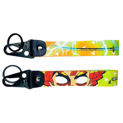 Bold Demon Slayer JDM Lanyard Keychain featuring stunning designs of Tanjiro, Nezuko, Zenitsu, and Inosuke. Made from durable, high-quality fabric with vibrant, double-sided prints, this lanyard is perfect for securing keys, ID badges, or adding a stylish touch to your backpack. Combining the fierce energy of Demon Slayer with JDM aesthetics, it’s a must-have accessory for anime enthusiasts and car culture fans who want to showcase their love for the Demon Slayer Corps wherever they go.