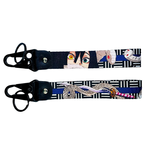 Bold Demon Slayer JDM Lanyard Keychain featuring stunning designs of Tanjiro, Nezuko, Zenitsu, and Inosuke. Made from durable, high-quality fabric with vibrant, double-sided prints, this lanyard is perfect for securing keys, ID badges, or adding a stylish touch to your backpack. Combining the fierce energy of Demon Slayer with JDM aesthetics, it’s a must-have accessory for anime enthusiasts and car culture fans who want to showcase their love for the Demon Slayer Corps wherever they go.