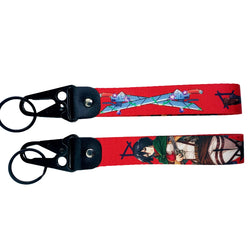 Epic Attack on Titan JDM Lanyard Keychain featuring vivid designs of Eren, Mikasa, Armin, Levi, and the Wings of Freedom emblem. Made from high-quality, durable fabric with bold, double-sided prints, this lanyard is perfect for keys, ID badges, or adding flair to your backpack. Blending the intense spirit of Attack on Titan with JDM style, it’s a must-have for fans who love anime and car culture, honoring the fearless warriors of the Survey Corps and the thrill of the road.