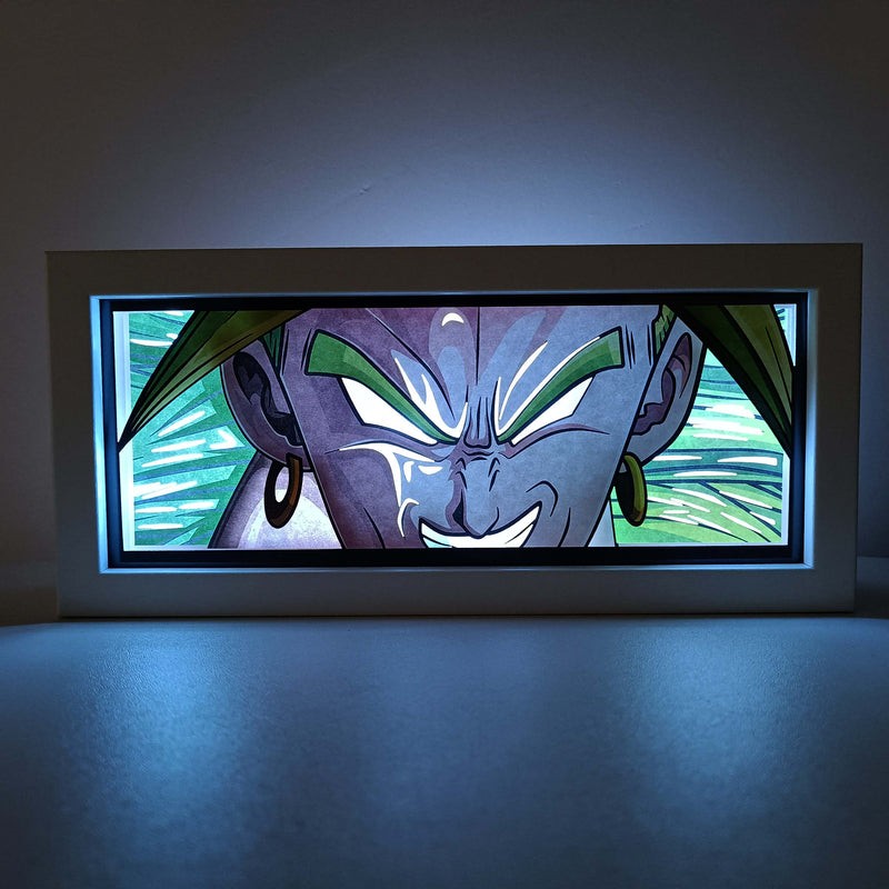 Dragon Ball Super Broly Super Saiyan RGB Led Light Box