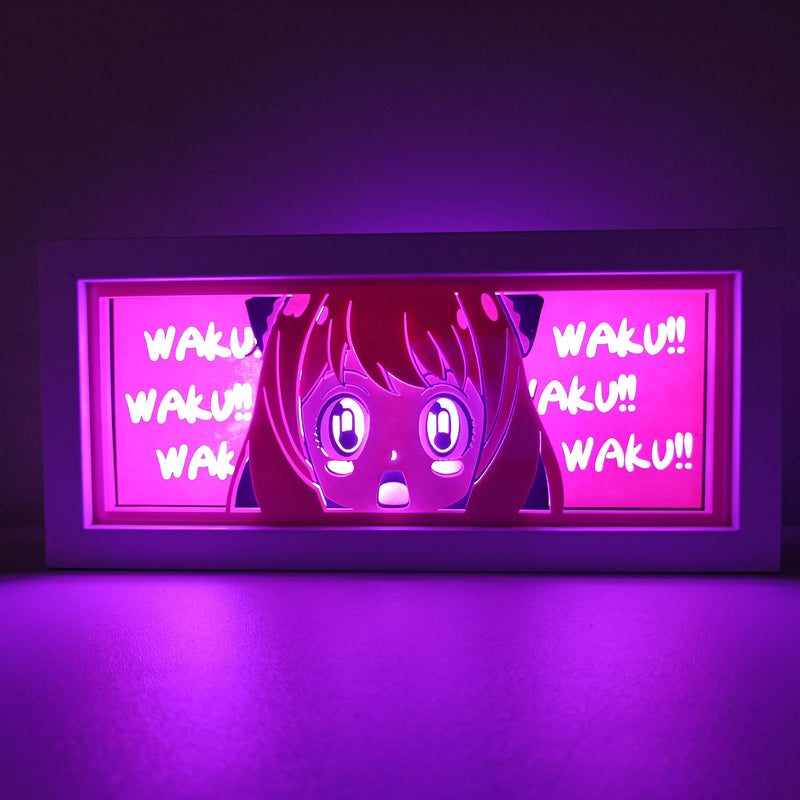 Spy x Family Anya RGB Led Light Box